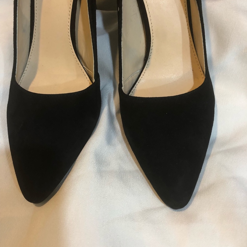 Black suede Bar 111 pumps size 9 - Picture 1 of 8